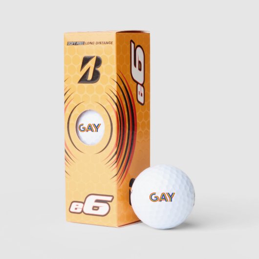 BALLES DE GOLF GAY (Emballage)