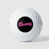 Balles De Golf Gay pride LGBT Ours Rose Gay Daddy (Devant)
