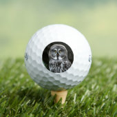 Balles De Golf Gbcna css Great Grey Owl (T-shirt Insitu)
