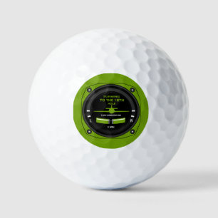 Balles De Golf Geek aéronautique pilote