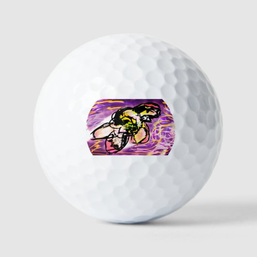Balles De Golf Gemme de tortue (Recto)