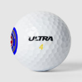 Balles De Golf Général de l'armée fier Vétéran Adjoint (Logo)
