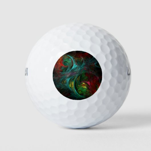Balles De Golf Genesis Nova Art Abstrait (Devant)