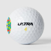 Balles De Golf Geometric Magical abstract color art (Logo)