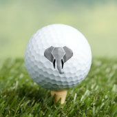 Balles De Golf Géométrie Tête d'éléphant (T-shirt Insitu)