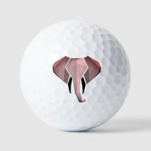 Balles De Golf Géométrie Tête d'éléphant