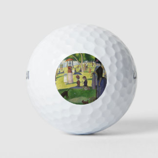 Balles De Golf George Seurat Un dimanche sur La Grande Jatte Célè