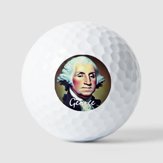 Balles De Golf George Washington (Recto)