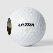 Balles De Golf George Washington Traversant le Delaware (Logo)