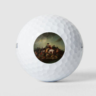 Balles De Golf George Washington Traversant le Delaware
