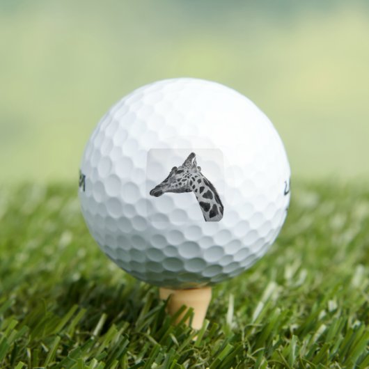 Balles De Golf Girafe (T-shirt Insitu)