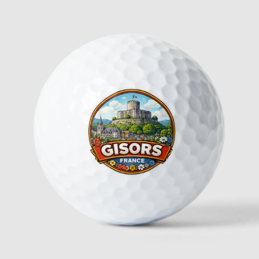 Balles De Golf Gisors France (Recto)