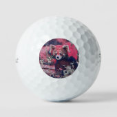 Balles De Golf GlitzyAnimal_RedPanda_005 (Recto)