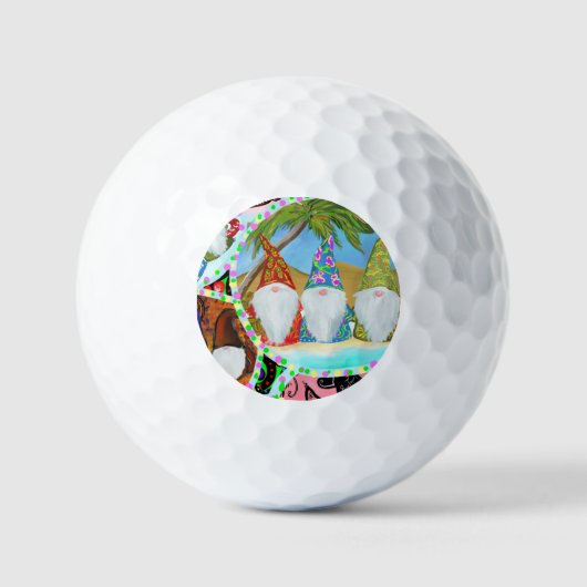 BALLES DE GOLF GNOME (Recto)