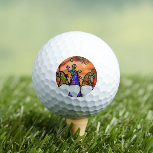 Balles De Golf Gnome Art (T-shirt Insitu)