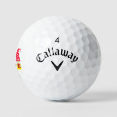 Balles De Golf Gnomes mignons amour (Logo)