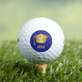 Balles De Golf Gold and Blue Custom Graduation  (T-shirt Insitu)