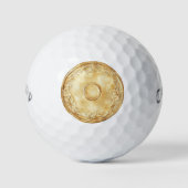 Balles De Golf Gold Coin (Devant)
