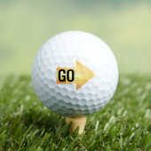 Balles De Golf Gold Impact Arrow (T-shirt Insitu)