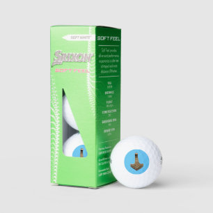 Balles De Golf Gold Thor Hammer bleu Srixon Boules de golf souple