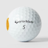Balles De Golf Golden Horseshoe Taylor made TP5 (Logo)