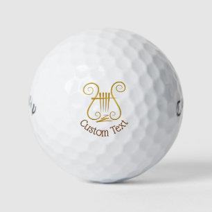 Balles De Golf Golden lyre