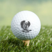 Balles De Golf Golem Gargoyle (T-shirt Insitu)