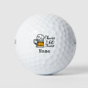 Balles De Golf Golf 60e anniversaire golfeur