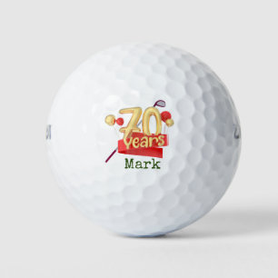 Balles De Golf Golf 70e anniversaire