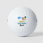 Balles De Golf Golf 80e anniversaire pour Golfer (Devant)