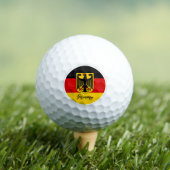 Balles De Golf Golf Allemagne & drapeau allemand / Golf Ball (T-shirt Insitu)