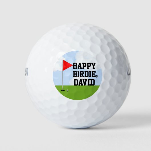 Balles De Golf Golf Anniversaire Collection (Devant)