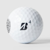 Balles De Golf GOLF BALLS BRIDGESTONE e6 (Logo)