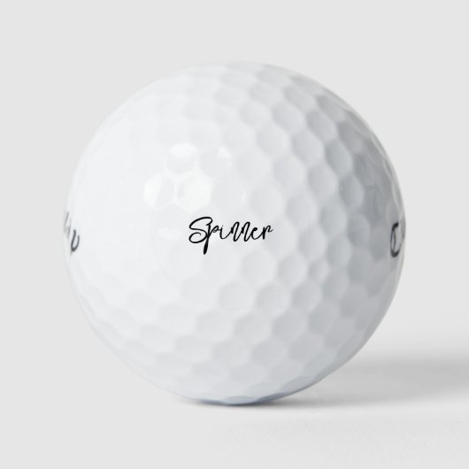 BALLES DE GOLF GOLF BALLS CALLAWAY WARBIRD (Devant)