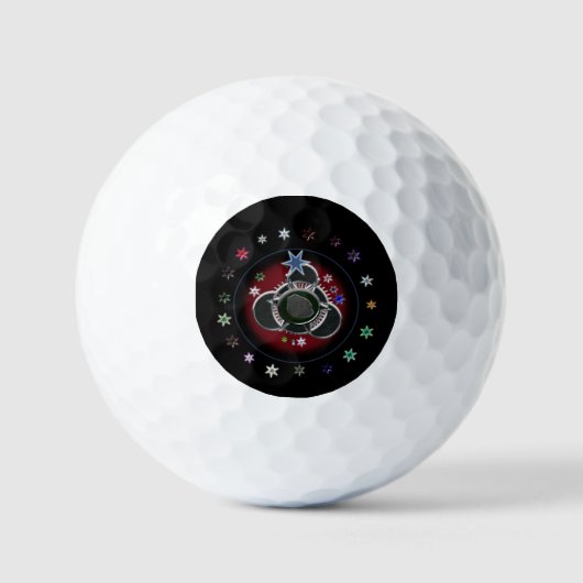 Balles De Golf Golf Balls Stars (Recto)