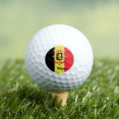 Balles De Golf Golf Belgique & Drapeau Belge / Golf Ball (T-shirt Insitu)