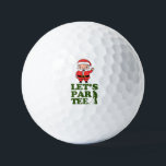 Balles De Golf Golf Christmas Par Tee avec Santa Claus Golfer<br><div class="desc">Golf Christmas Par Tee avec Santa Claus Golfer</div>