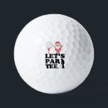 Balles De Golf Golf Christmas Par Tee avec Santa Claus Golfer<br><div class="desc">Golf Christmas Par Tee avec Santa Claus Golfer</div>