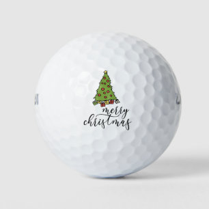 Balles De Golf Golf Christmas Tree Joyeux Noël