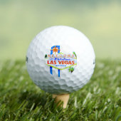 Balles De Golf Golf de Las Vegas (T-shirt Insitu)