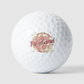 Balles De Golf Golf de Portland Oregon (Recto)