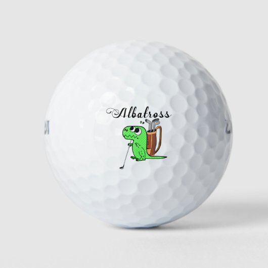 Balles De Golf Golf Dinosaur golf Albatross (Devant)