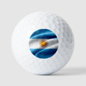 Balles De Golf Golf / Drapeau / Bandera de Argentina (Recto)