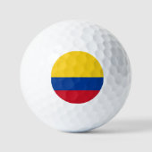 Balles De Golf Golf / Drapeau / Bandera de Colombia (Recto)