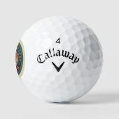 Balles De Golf Golf Drôle (Logo)