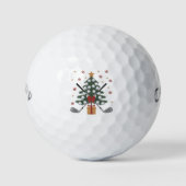 Balles De Golf Golf Equipment Christmas Tree Christmas Golf (Devant)