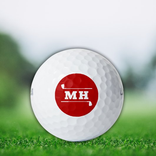 Balles De Golf Golf Initiales Classique Préparatoire Athlétique G