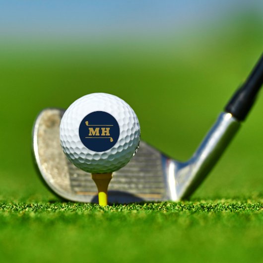 Balles De Golf Golf Initiales Classique Préparatoire Athlétique N
