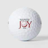 Balles De Golf Golf Joy & Peace Christmas (Devant)
