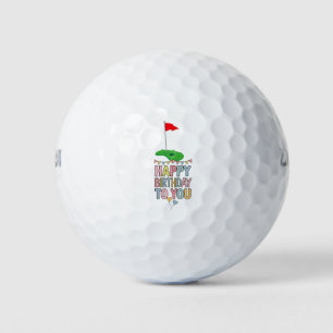 Balles De Golf Golf Joyeux anniversaire à vous Parfait pour Golf